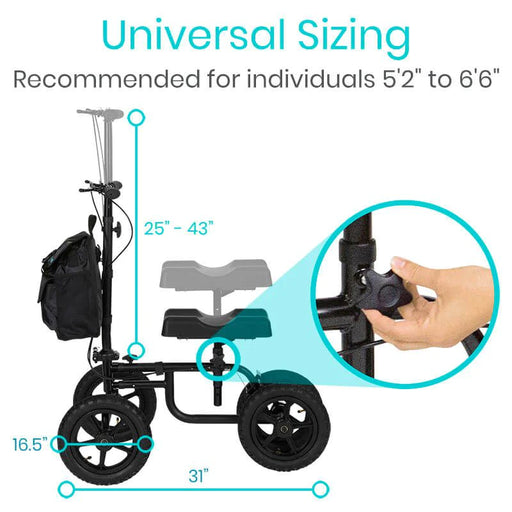 All Terrain Vive Health Mobility Knee Walker